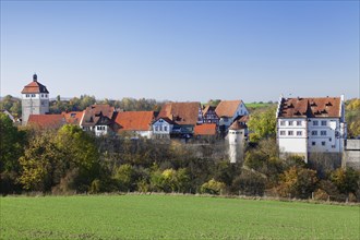 Schloss Vellberg Castle with the historic town centre