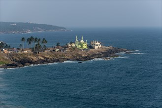 Mohijedin Sher Darga Sherif mosque on a peninsula