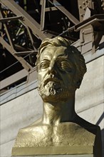 Bust of Gustave Eiffel at the Eiffel Tower
