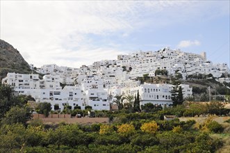 View of the town of Mojacar