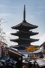 Five-storey Yasaka Pagoda of the Buddhist Hokanji Temple