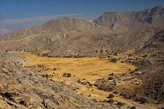 Sayh Plateau in the mountains of Musandam