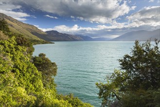 Cloudy sky over Lake Wanaka