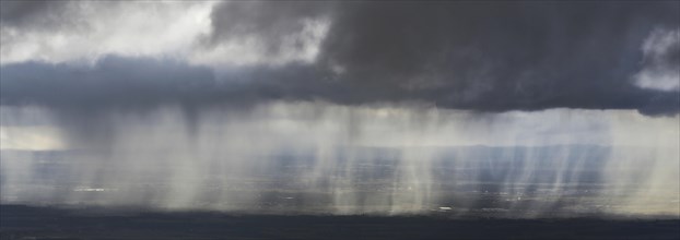 Rain front in the Rhine Valley