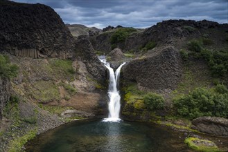 Gjarfoss waterfall