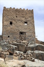 Historic ruins of the village of Al Hajir
