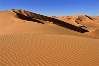 Sand dunes at Erg Mehejibad