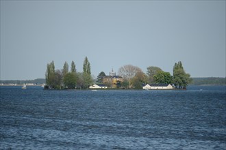 Wilhelmstein Island in Steinhuder Meer or Lake Steinhude