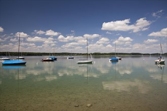 Boats on Lake Worthsee