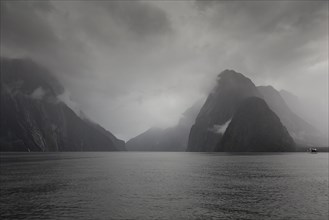 Clouds at Milford Sound