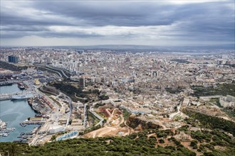 Overlook over the city