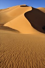 Sand dunes at Erg Mehejibad