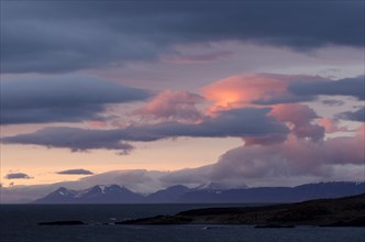 Sunset at Isfjorden