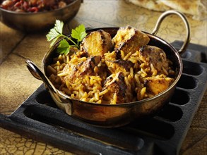 Indian Tikka Byriani chicken curry