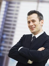 Businessman in an office