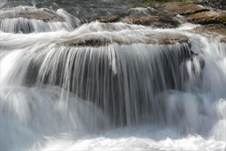 Running water in the Gudbrandsjuvet canyon