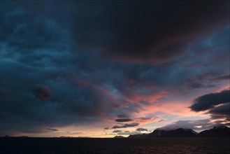 Sunset at Isfjorden
