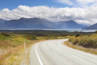 Highway 94 overlooking Lake Te Anau
