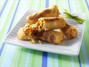Traditional Chinese Spring Rolls
