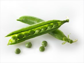Peas and pea pods