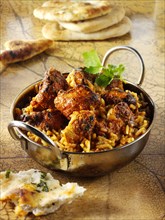 Indian Rogan Josh chicken curry