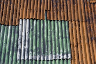 Rusty Corrugated iron roof