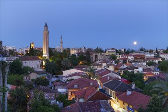 View of the old town with Fluted Minaret