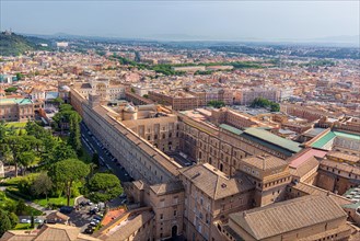 Vatican Museums from above