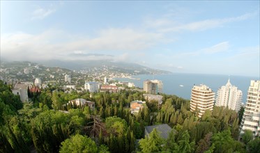 Panoramic view of the Greater Yalta