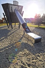 Slide on a playground
