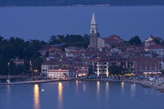 The marina in the evening
