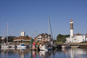 Harbour and a lighthouse
