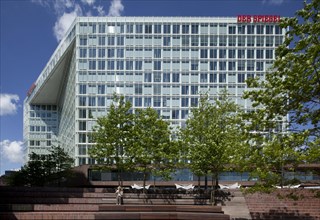 Spiegel Publishing House building on Ericusspitze