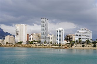 High-rise buildings on the coast