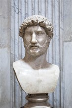 Bust of the emperor Hadrian