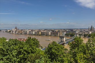 View from Buda Castle of the Danube