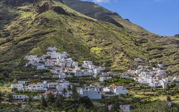 Town of San Pedro in the Valle de Agaete valley