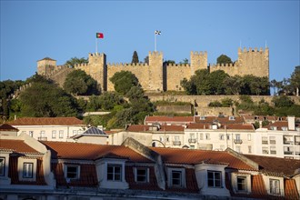 Castelo de Sao Jorge castle. fortress complex