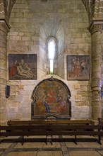 Pictures of saints in the Cathedral Basilica Se de Nossa Senhora da Assuncao