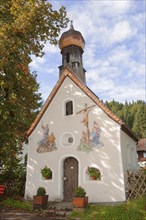 Chapel with lueftlmalerei
