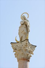 Statue of the Holy Virgin on St. Anne's Column