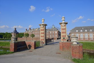 Entrance to Schloss Nordkirchen Palace