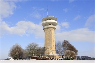 Longinus Tower in winter