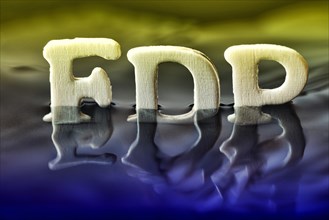 Sinking logo of the FDP