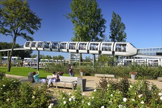Monorail train at the site of the International Garden Show 2013