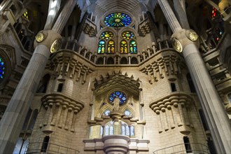Interior of the Sagrada Familia
