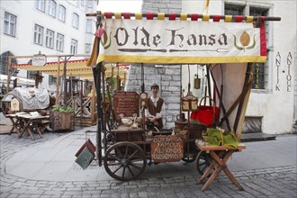 Historical market stall