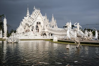 Wat Rong Khun temple or The White Wat