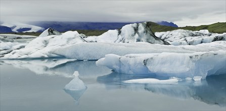 Icebergs on the Jokulsarlon