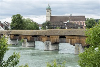 The longest covered wooden bridge in Europe